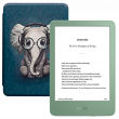 Amazon Kindle 11 2024 16Gb Без рекламы Green с обложкой Elephant Amazon Kindle 11 2024 16Gb Без рекламы Green с обложкой Elephant