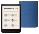 PocketBook 740 Black с обложкой Blue