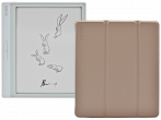 ONYX BOOX Leaf 2 White с оригинальной обложкой Beige