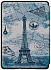 Обложка ReaderONE Amazon Kindle PaperWhite 2024 Paris