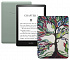 Amazon Kindle PaperWhite 2021 16Gb SO Agave Green с обложкой Tree