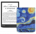 PocketBook 743G InkPad 4 Stardust Silver с обложкой R-ON Van Gogh