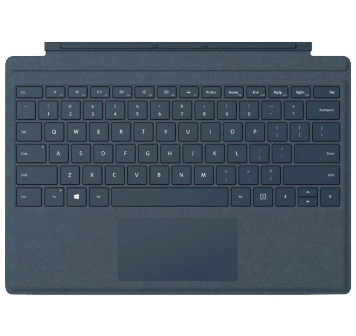 Microsoft Surface Pro 7 Type Cover Signature Cobalt Blue
