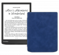 PocketBook 743G InkPad 4 Stardust Silver с обложкой R-ON Blue