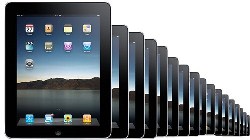 Apple начнет производство планшетов iPad 3 в октябре