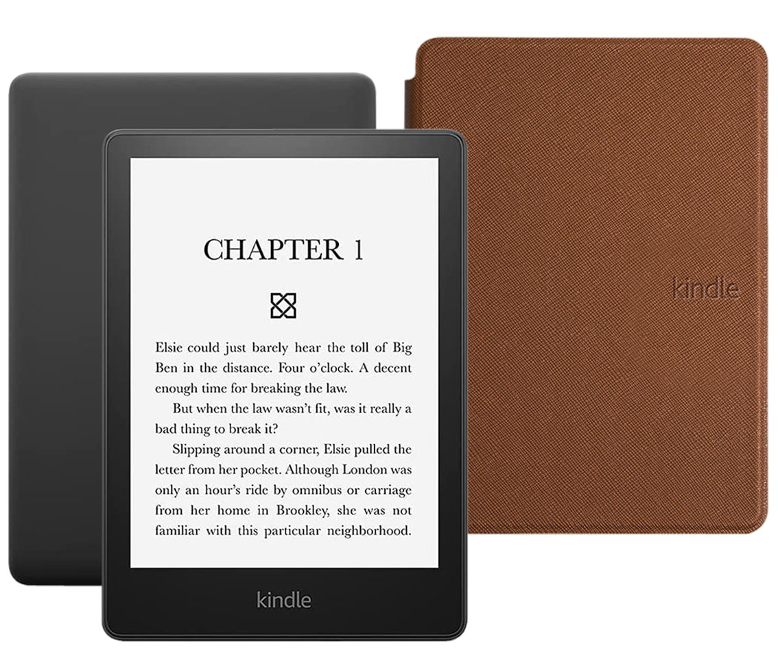 Amazon Kindle PaperWhite 2021 8Gb Special Offer с обложкой Brown