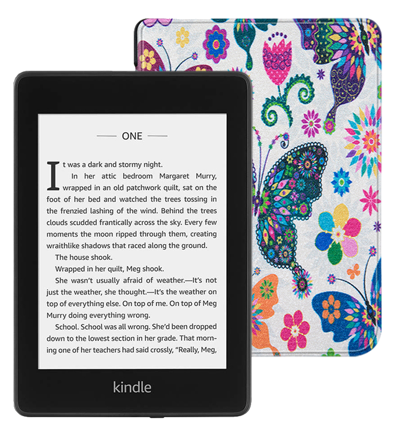 Amazon Kindle PaperWhite 2018 8Gb SO с обложкой Butterfly