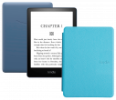 Amazon Kindle PaperWhite 2021 16Gb Special Offer Denim с обложкой Light Blue