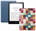 Amazon Kindle PaperWhite 2021 16Gb Special Offer Denim с обложкой Cells