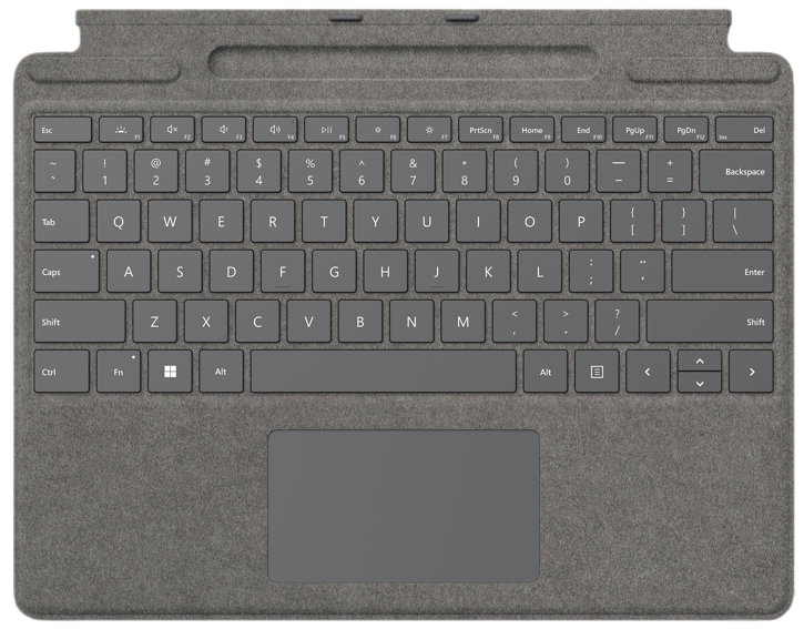 Microsoft Surface Pro 8 Signature Keyboard Platinum