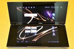 Планшетный компьютер Sony Tablet P появился в Европе