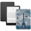 Amazon Kindle PaperWhite 12 2024 16Gb Black с обложкой Paris