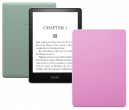 Amazon Kindle PaperWhite 2021 16Gb Special Offer Green с обложкой Кожа Lavender Haze