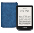PocketBook 632 Touch HD 3 Metallic Grey с обложкой Blue