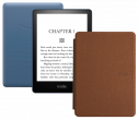 Amazon Kindle PaperWhite 2021 16Gb Special Offer Denim с обложкой Brown