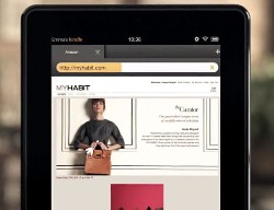 Новый фирменный браузер Amazon Silk для Kindle Fire
