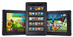 Amazon может начать отгрузки 10" планшетов Kindle Fire до конца года