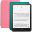 Amazon Kindle PaperWhite 12 2024 32Gb SE Green с обложкой Pink