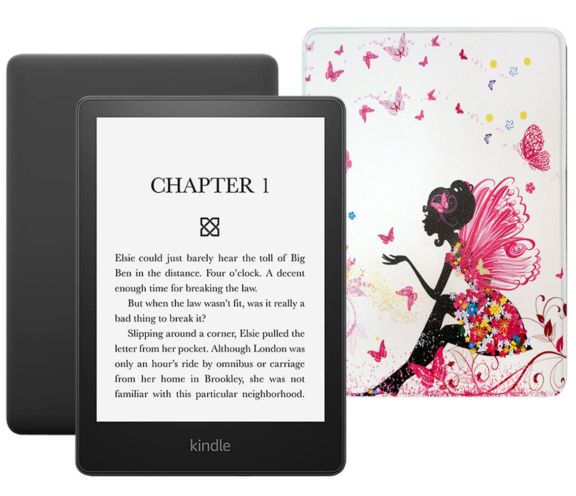 Amazon Kindle PaperWhite 2021 8Gb Special Offer с обложкой Girl