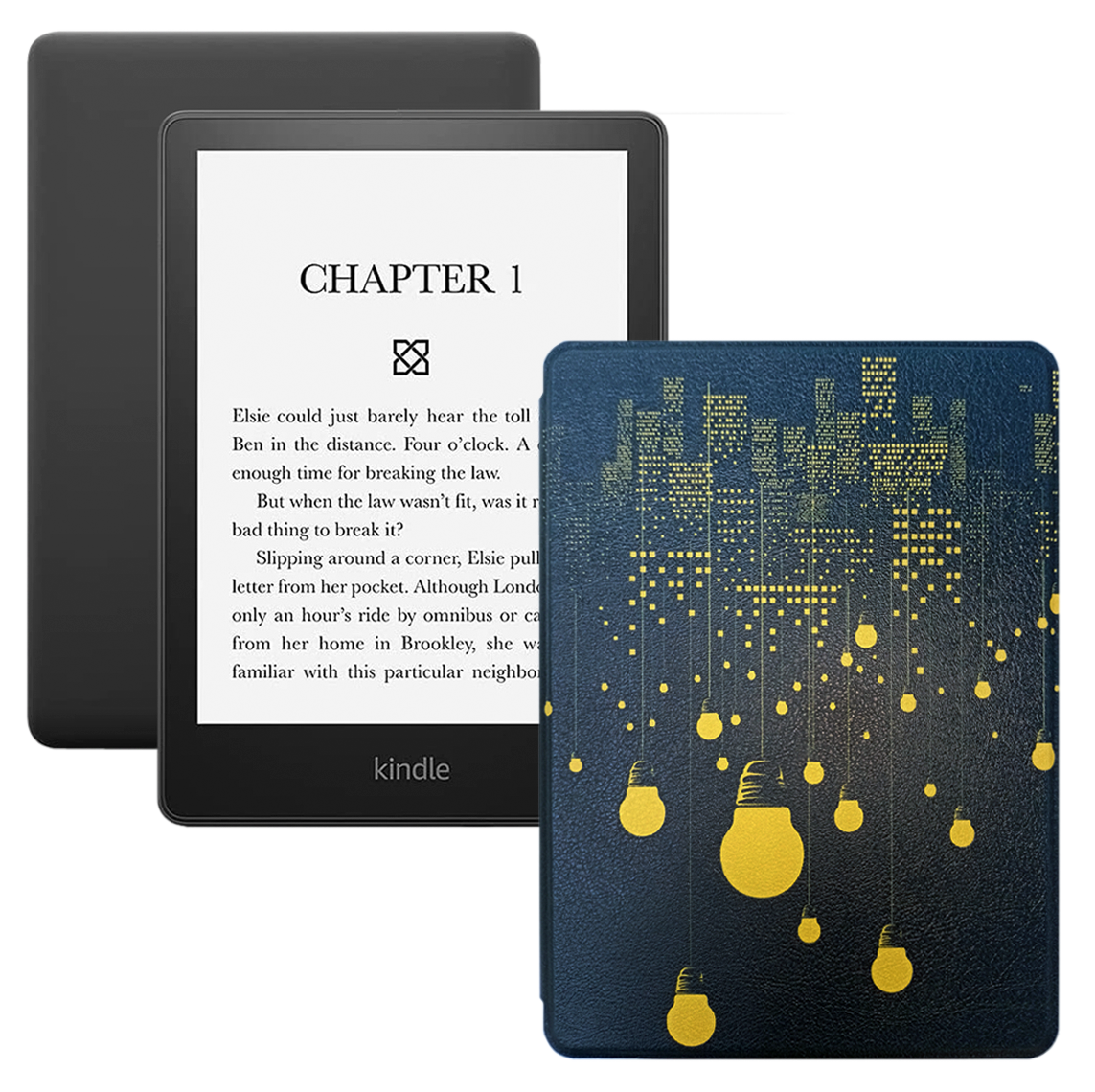 Amazon Kindle PaperWhite 2021 16Gb Special Offer с обложкой Lamp