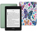 Amazon Kindle PaperWhite 2018 8Gb SO Sage с обложкой Butterfly