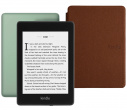 Amazon Kindle PaperWhite 2018 8Gb SO Sage с обложкой Brown