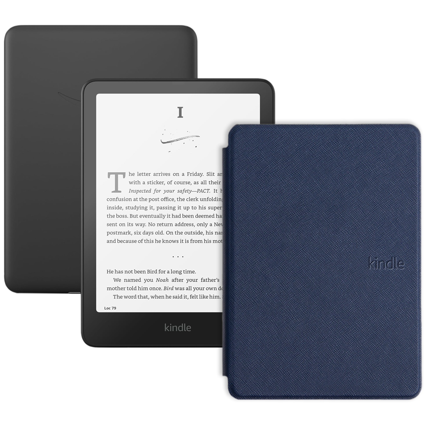 Amazon Kindle PaperWhite 12 2024 16Gb SO Black с обложкой