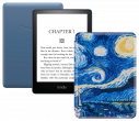 Amazon Kindle PaperWhite 2021 16Gb Special Offer Denim с обложкой Van Gogh
