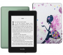 Amazon Kindle PaperWhite 2018 8Gb SO Sage с обложкой Girl