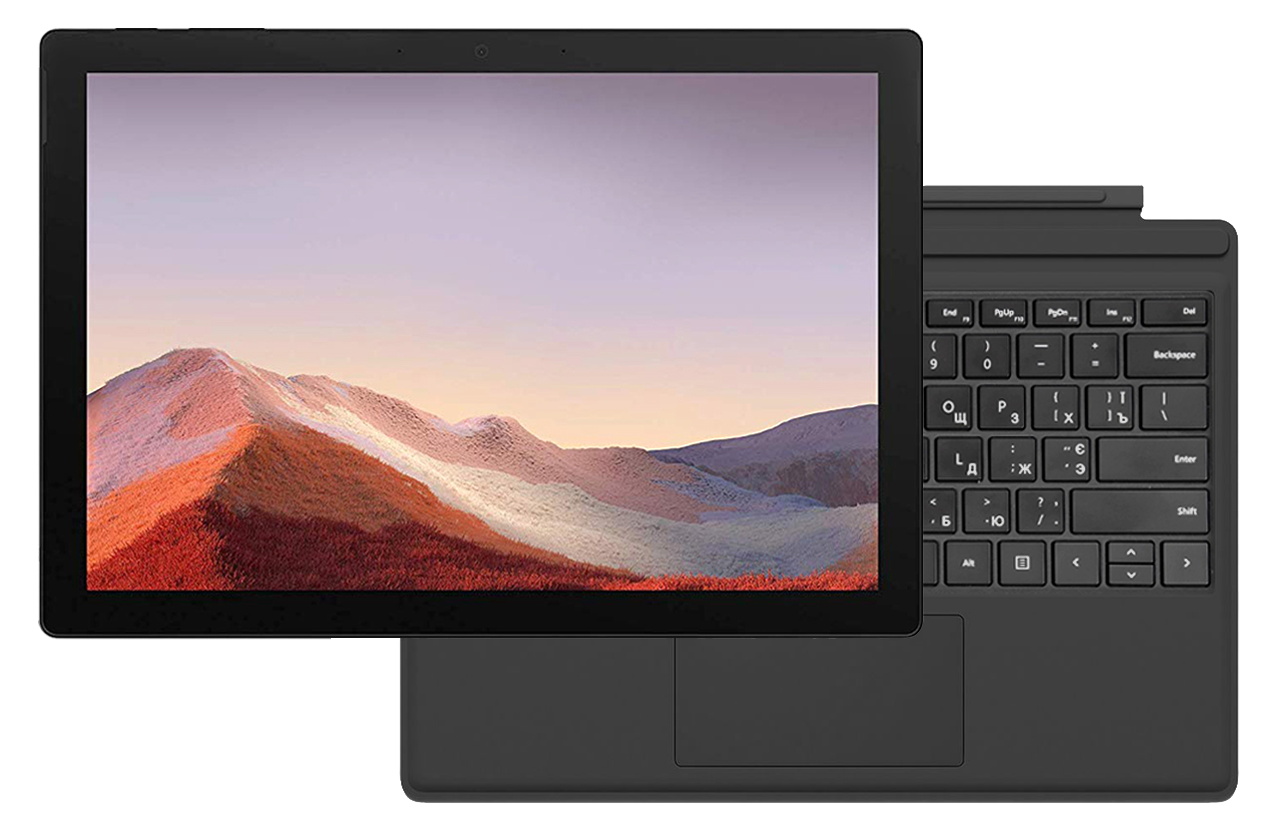 Microsoft Surface Pro 7 i7 256Gb 16Gb RAM Black + MS pro 7 Type Cover ...