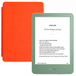 Amazon Kindle 11 2024 16Gb Без рекламы Green с обложкой Orange Amazon Kindle 11 2024 16Gb Без рекламы Green с обложкой Orange