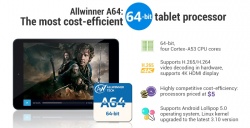 AllWinner приступает к производству 5-долларовых чипов для планшетов  