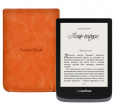 PocketBook 632 Touch HD 3 Metallic Grey с обложкой Brown
