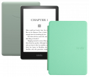 Amazon Kindle PaperWhite 2021 16Gb SO Agave Green с обложкой Light Green
