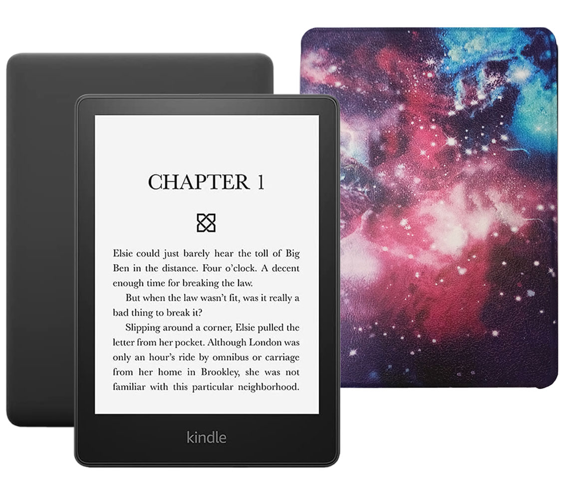 Amazon Kindle PaperWhite 2021 8Gb Special Offer с обложкой Space