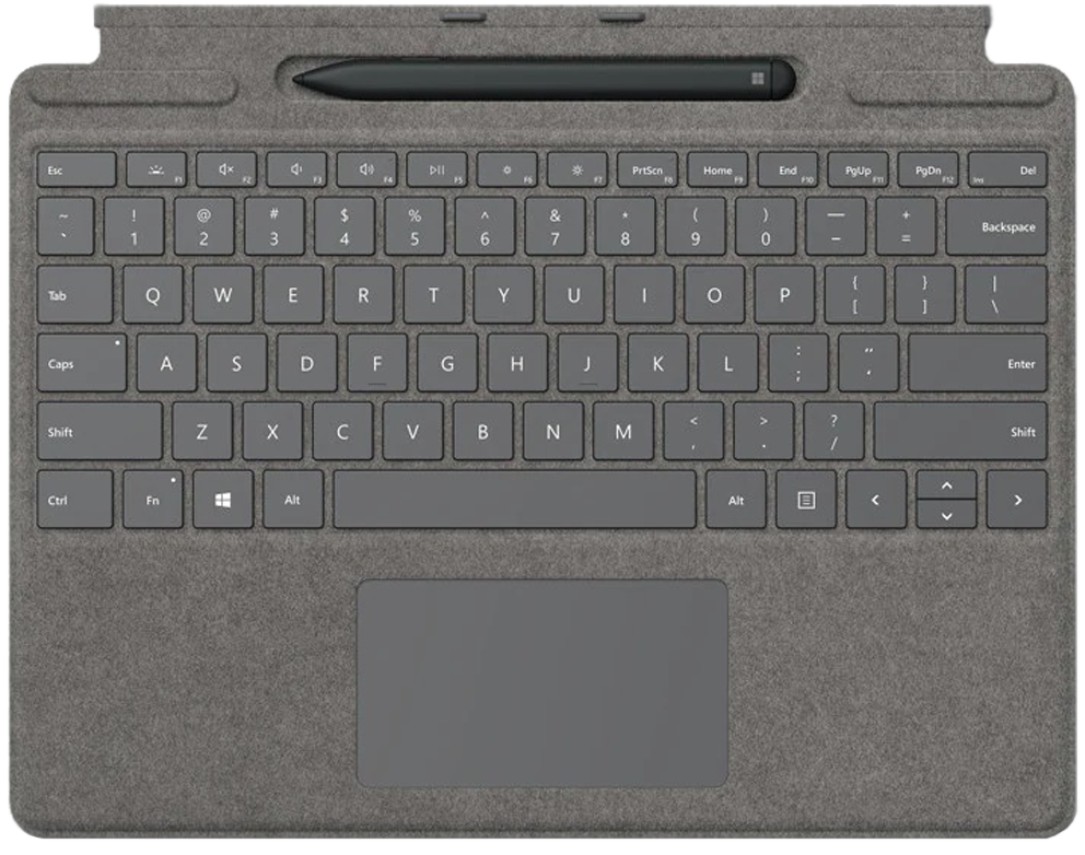 Microsoft Surface Pro X Signature Keyboard with Slim Pen Platinum