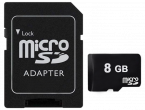 Карта памяти microSD 8 Gb