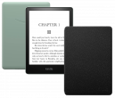 Amazon Kindle PaperWhite 2021 16Gb Special Offer Green с обложкой Кожа Black