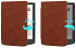 PocketBook 743G InkPad 4 Stardust Silver с обложкой R-ON Brown