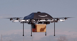 Amazon собирается наладить доставку посылок с помощью дронов