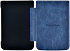 PocketBook 632 Touch HD 3 Metallic Grey с обложкой Blue