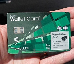 Новое платежное устройство: карта Wallet Card с дисплеем e ink