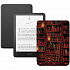 Amazon Kindle PaperWhite 12 2024 16Gb SO Black с обложкой Library
