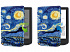 PocketBook 629 Verse Bright Blue с обложкой ReaderONE Van Gogh
