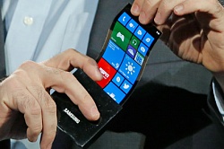 Samsung представит смартфон с полностью гибким дисплеем