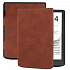 PocketBook 743G InkPad 4 Stardust Silver с обложкой R-ON Brown