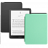 Amazon Kindle PaperWhite 12 2024 16Gb Black с обложкой Light Green