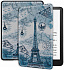 Amazon Kindle PaperWhite 12 2024 16Gb Black с обложкой Paris