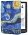 PocketBook 743G InkPad 4 Stardust Silver с обложкой R-ON Van Gogh