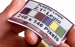 Legio Colour: компании E Ink и Plastic Logic представили гибкий цветной дисплей на электронных чернилах